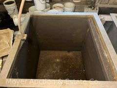 (3) Stainless Steel Tanks, 34”x34”x30”h Overall, 30”x30”x30” Inside Dimensions
