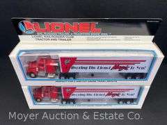 (2) Lionel Tractor Trailer in Original Boxes