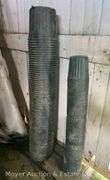 Group of Plastic Garden Pots, 6” and 10”w