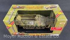 21st Century Toys WW2 German Halftrack, 1:18 Scale Plastic Tank Model, with Original Box
