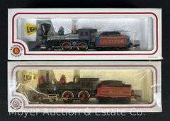 (2) Bachmann HO Scale Steam Locomotives, with Original Boxes