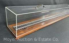 48" O Gauge Display Board, with Plexiglass Cover