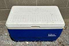 4 Picnic Coolers: Igloo 48, Igloo 'Picnic Basket', Igloo Polar 6, and Coleman Polylite 28 #5277