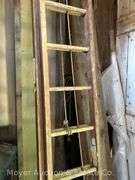 Wooden 20ft. Extension Ladder, older