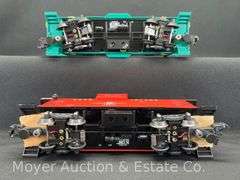 (2) K-Line Cabooses, No, K612 and K613, with Original Boxes