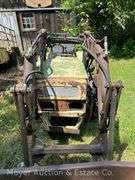Pasquali 988 Italian Articulating Tractor with Loader, Blade and Box, 259 Hours
