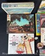 Group of Asst. Model Railroad Paper, Books, Patches, Bolo Tie, Etc.