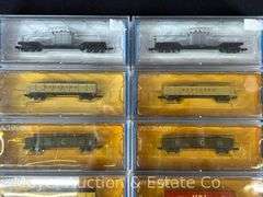 (10) Asst. Bachmann N Scale Premium Silver Series Freight Cars, with Original Plastic Cases