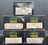 (5) Asst. Weaver Freight Cars, with Boxes