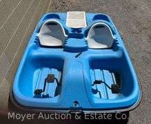 Pelican 'Monaco' Paddle Boat, with Sun Top and Cover, Good Condition
