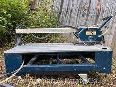 Chicago Electric 7” Bridge Tile Saw with Stand