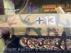 21st Century Toys WW2 German Halftrack, 1:18 Scale Plastic Tank Model, with Original Box