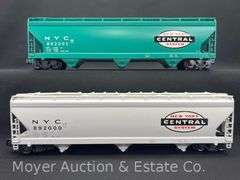 (2) K-Line Hopper Cars, No. K6243-1751 and 1752, with Original Boxes
