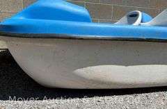 Pelican 'Monaco' Paddle Boat, with Sun Top and Cover, Good Condition