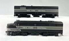 (2) Bachmann HO Scale New York Central Alco FA2 Diesel Locomotives, No. 64602, with Original Boxes