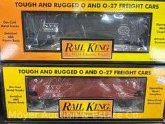 (3) RailKing Hopper Cars, with Original Boxes