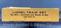 Lionel No. 1615 Boston and Maine Train Set, Partially Complete