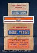 Group of O Gauge Switches, X Crossing, Powered Track, Etc., Most Lionel