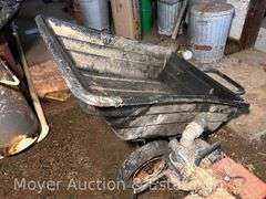 Toro Push Mower and Tow-behind Garden Cart with Other Parts Mower