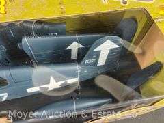 21st Century F4U-1A Corsair 1:18 Scale Plastic Airplane Model, with Original Box