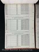 New York Central System Dimensions and Classifications of Locomotives and Equipment Books