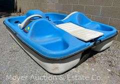 Pelican 'Monaco' Paddle Boat, with Sun Top and Cover, Good Condition