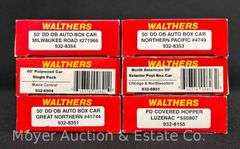 (6) Walthers N Scale Freight Cars, with Original Boxes