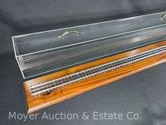 48" O Gauge Display Board, with Plexiglass Cover
