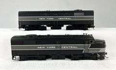 (2) Bachmann HO Scale New York Central Alco FA2 Diesel Locomotives, No. 64602, with Original Boxes