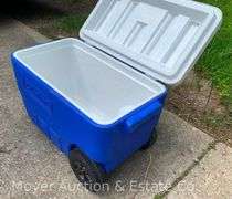 Coleman Portable Cooler on Wheels
