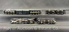 Athearn HO Scale Switcher, Steam Locomotive and Diesel Locomotive