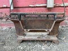 Cast Iron Grill/Hibachi, Antique, Rusty, 18"w