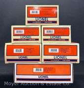 (6) Lionel Alaska Freight Cars, with Original Boxes