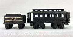 Cast Iron Trolley and Tender