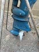 1957 Evinrude 'Fastwin 18' Outboard Motor, Turns Over, with Metal Gas Tank, Serial #15020-17266