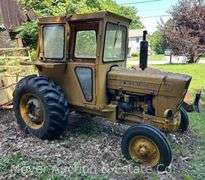 Ford 4400 Industrial Tractor with Cab, Diesel, No 3pt. Hitch, Shows 600hrs