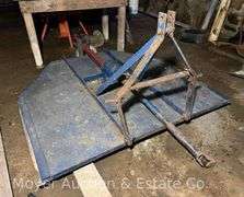 3Pt. Brush Hog, 6’ Wide, Maker Unknown, (3pt. Bracket Needs Welding)
