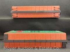 (2) AristoCraft G Scale Reefer Cars, No. 46220 and 46601, with Original Boxes