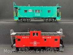 (2) K-Line Cabooses, No, K612 and K613, with Original Boxes