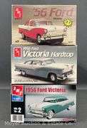 (3) AMT Ford Victoria Plastic Model Kits