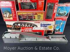 Group of Lionel Accessories, Watch Tower, Crossing Gates, Bridge, Etc.