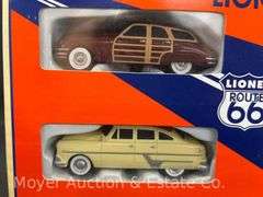 Lionel Inspection Vehicle, Hand Car and Die Cast Cars, with Original Boxes