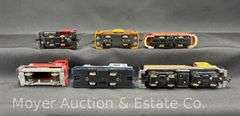 (5) HO Scale Switchers and HO Trolly