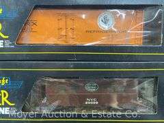 (5) Asst. Weaver Freight Cars, with Boxes