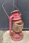 3 Barn Lanterns and Railroad Lantern