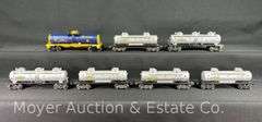 (7) Lionel Tank Cars