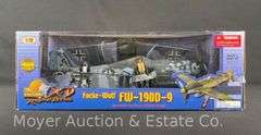 21st Century Toys Focke Wulf FW-190D-9 1:18 Scale Plastic Airplane Model, with Original Box