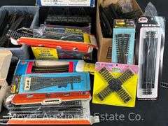 Group of HO Scale Track and Accessories
