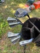 TopFlite Golf Bag with Asst. Golf Clubs