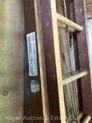 Wooden 20ft. Extension Ladder, older